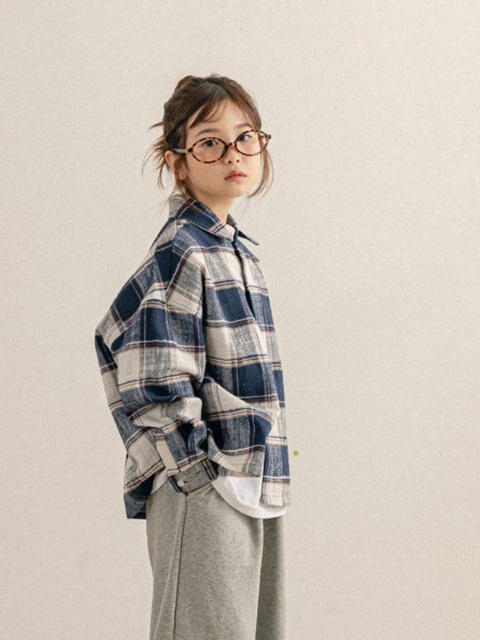 Over Check Shirt