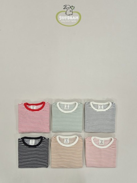 Stripe Piping Sweatshirts