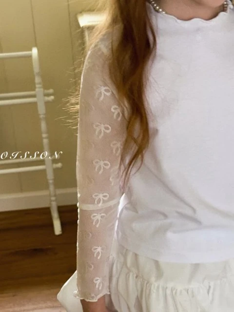 Bow Lace Tee