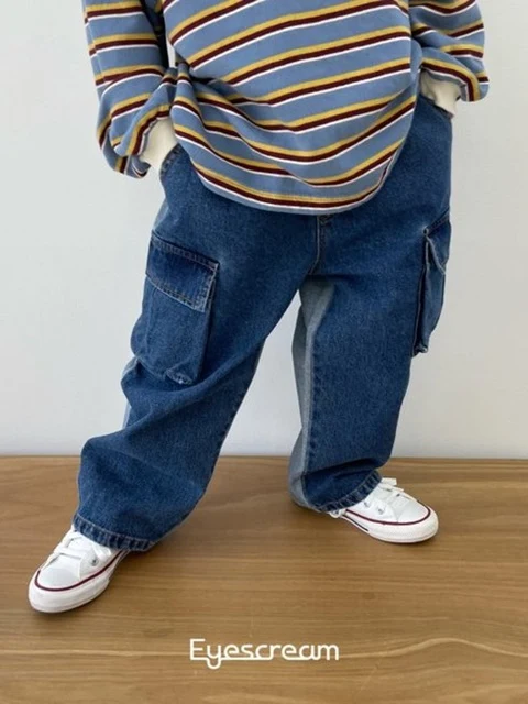 Signature Cargo Denim Pants Signature Cargo Denim Pants