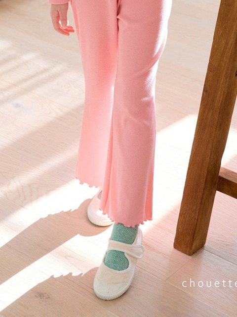 Leaved Flare Pants