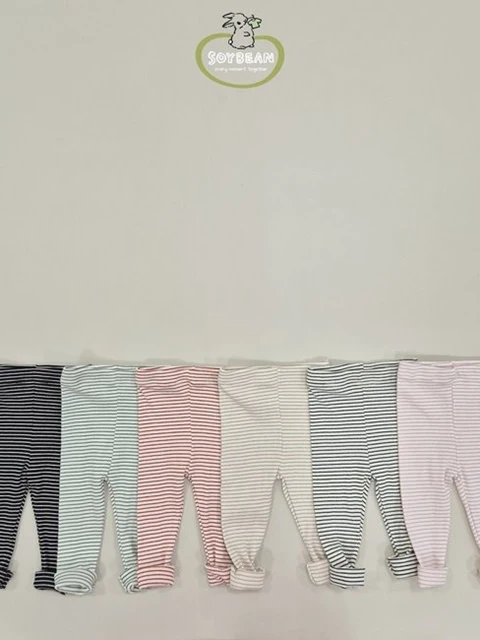 Rib Stripe Leggings Rib Stripe Leggings
