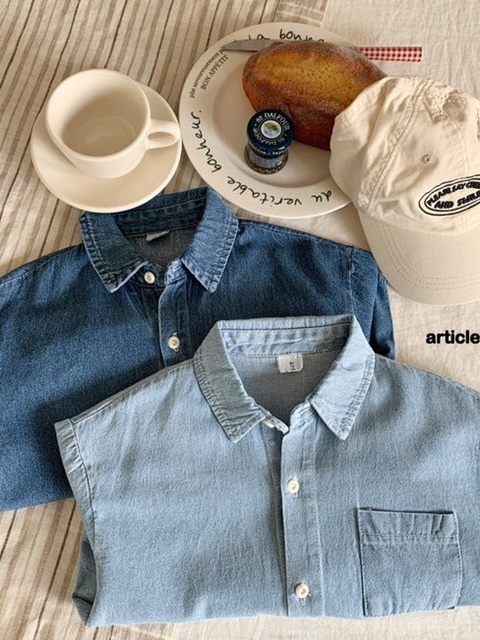 Crew Denim Shirt