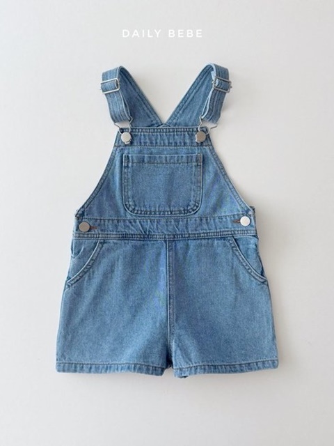 Denim Suspender Short Pants Denim Suspender Short Pants