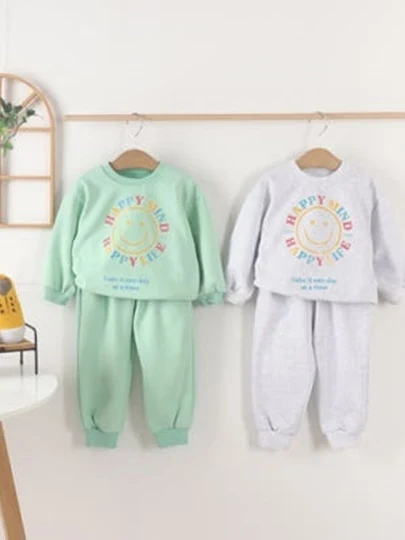 Rainbow Smile Top Bottom Set