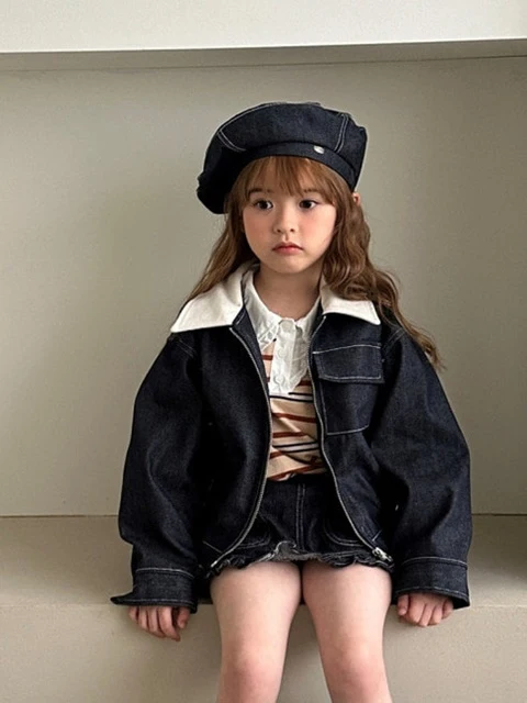 Raglan Non-fade Crop Jacket