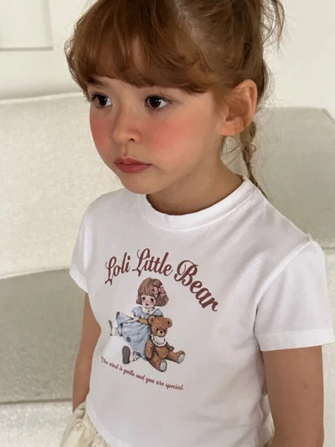 Little Bear Crop Tee