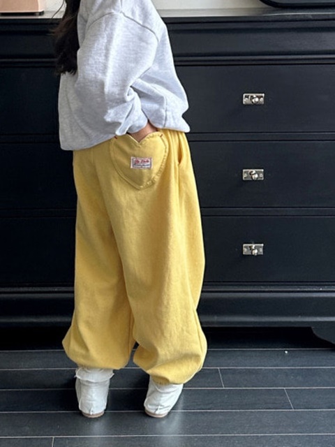 Heart Pocket Jogger Pants
