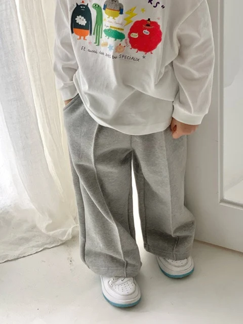 Pintuck Wide Pants