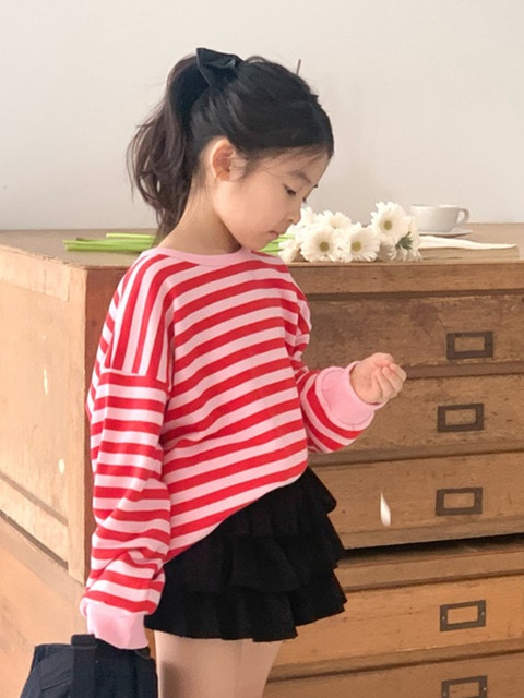 Peekaboo Stripe Tee