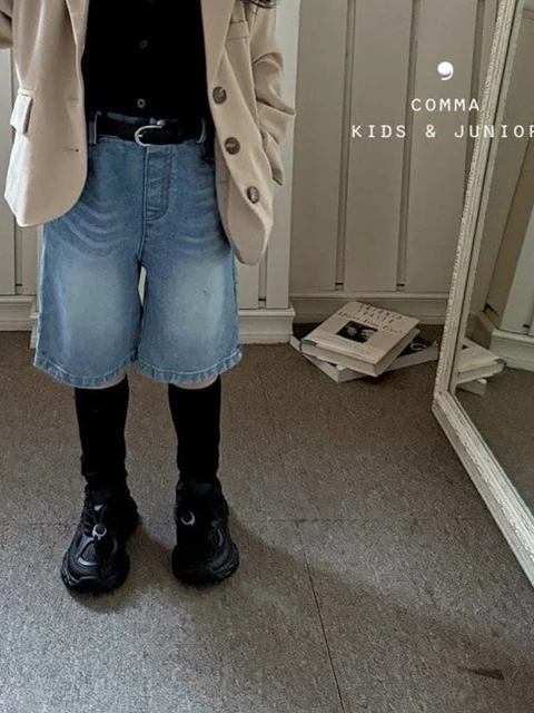 Denim Bermuda Pants Denim Bermuda Pants