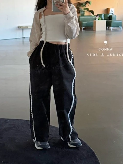 Diagonal Lace Pants Diagonal Lace Pants