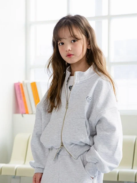 Heart Two-way Zip-up Jacket