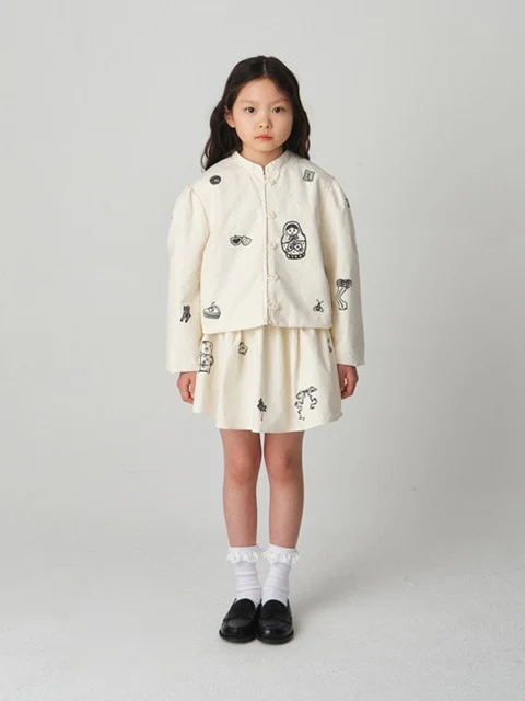Crop Drawing Jacket