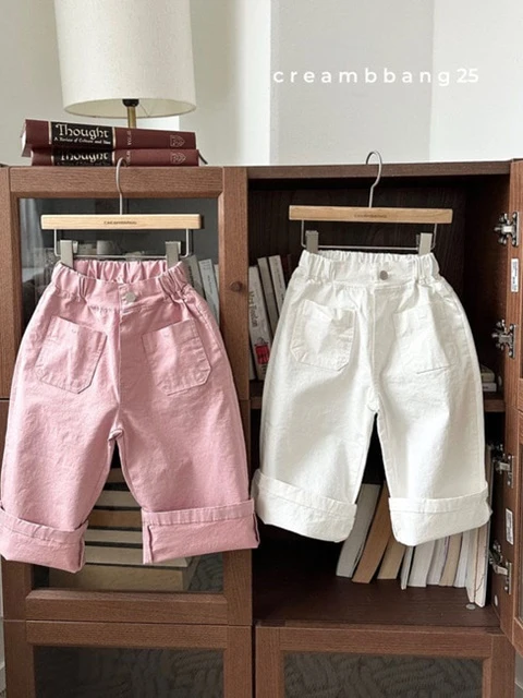 Half Open Span Bio Cotton Pants Half Open Span Bio Cotton Pants