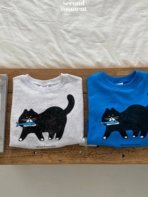 Fish Cat Sweatshirts