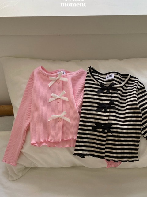 Ribbon Rib Cardigan
