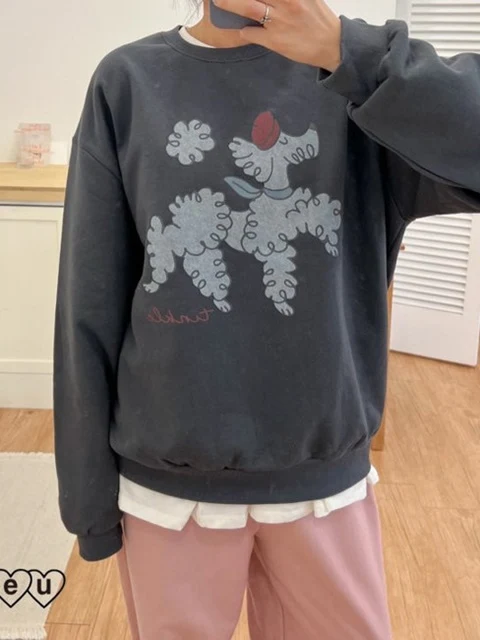Poodle Sweatshirts MOM