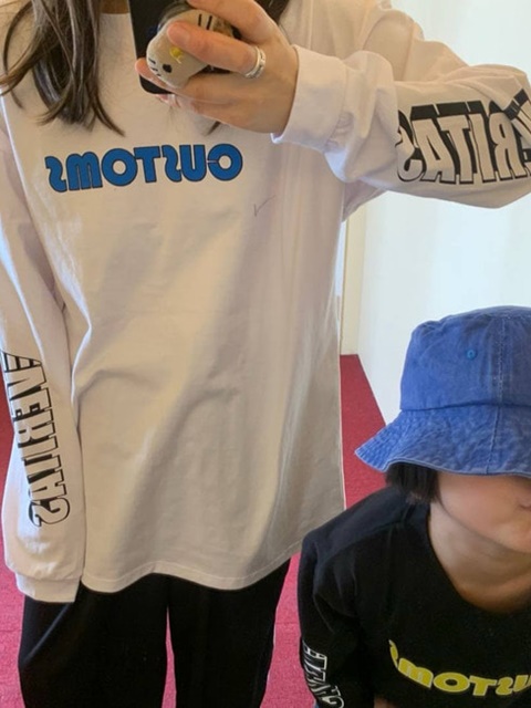 Mom Custom Lettering Tee Mom Custom Lettering Tee