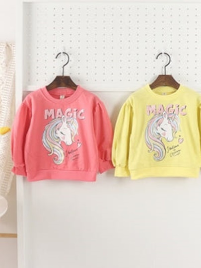 Unicorn Puff Sweatshirts