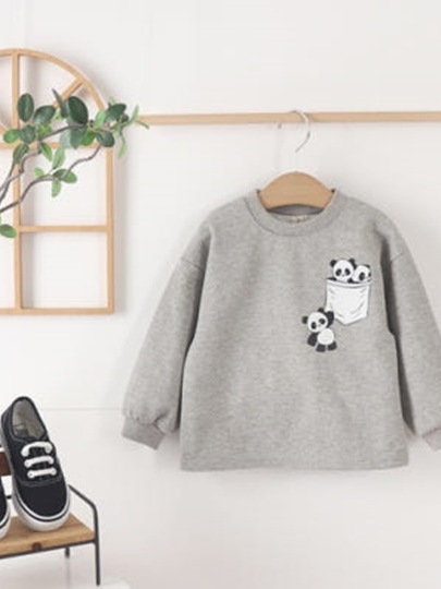 Panda Pocket Tee