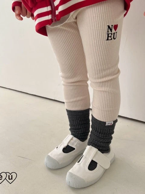 Ribbed Plain Leggings