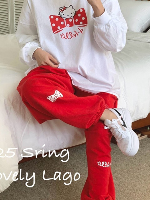 Mom Hello Jogger Pants