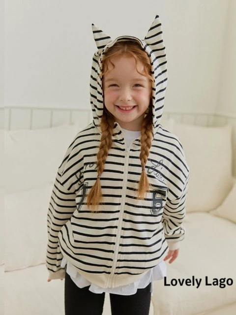 Cat Hood Zip-up Jacket