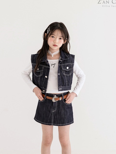 Simple Denim Mini Skirt Simple Denim Mini Skirt