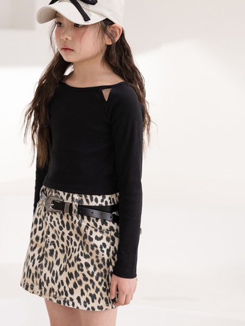 Simple Leopard Mini Skirt Simple Leopard Mini Skirt