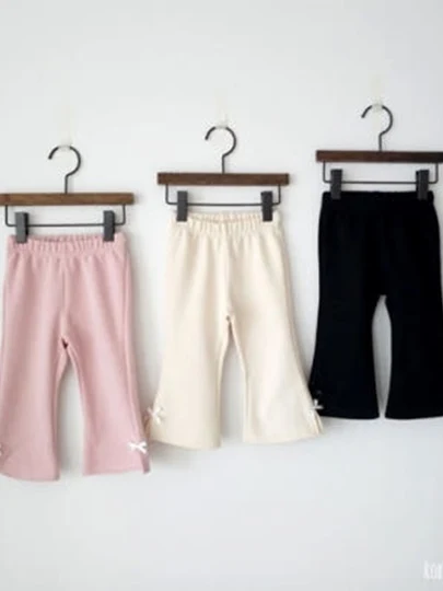 Ribbon Bootcut Pants