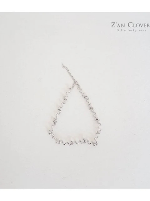 Chrome Twist Necklace Chrome Twist Necklace