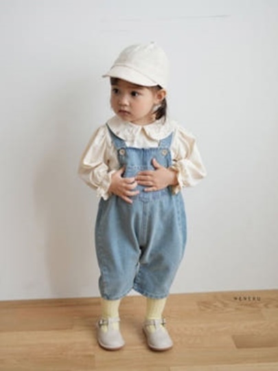 Bebe Linda Denim Jumpsuit Bebe Linda Denim Jumpsuit