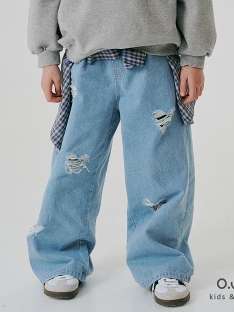 Heart Damage Denim Pants Heart Damage Denim Pants