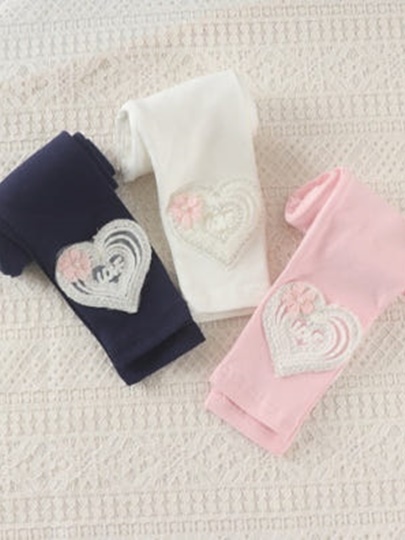 Flower Heart Leggings Flower Heart Leggings