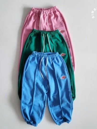 Vivid Pintuck Jogger Pants