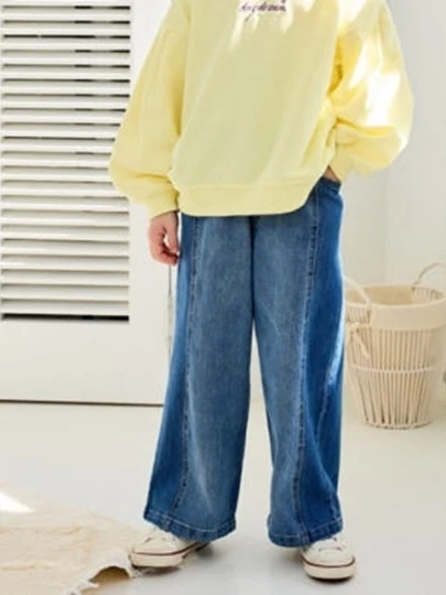Day Night Two Tone Denim Pants