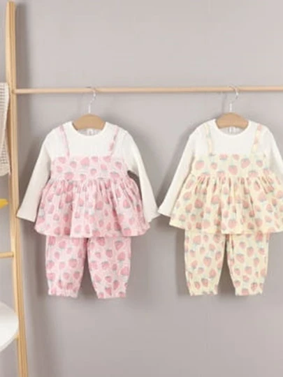 Strawberry Top Bottom Set