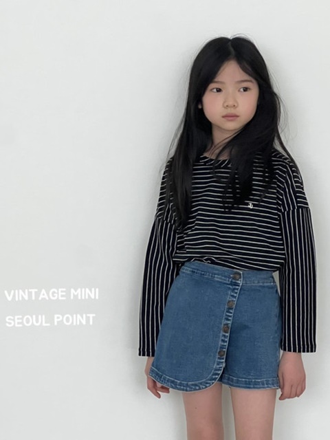 Stripe Long Sleeve Tee