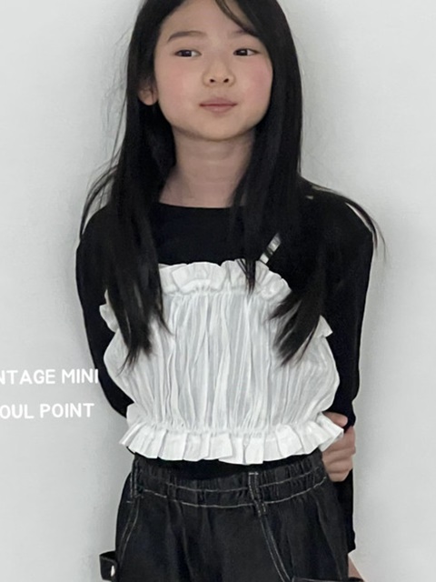 Lace Pleated Blouse