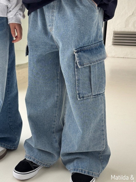 Cargo Denim Pants Cargo Denim Pants