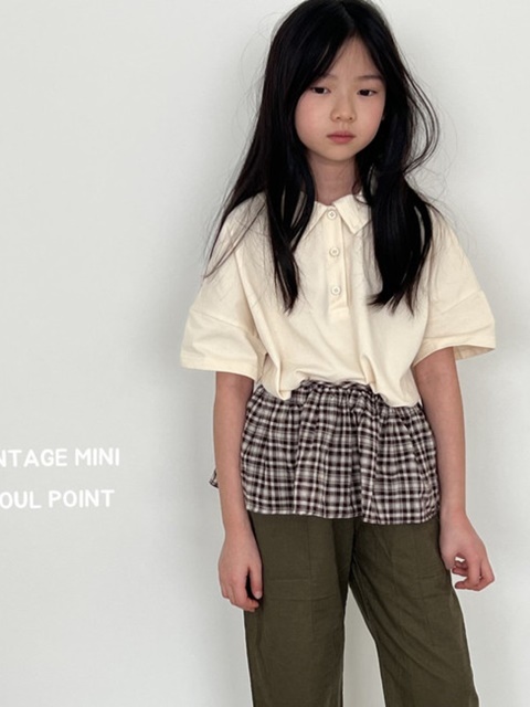 Check Brown Apron
