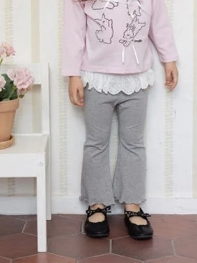 Lace Bootscut Pants