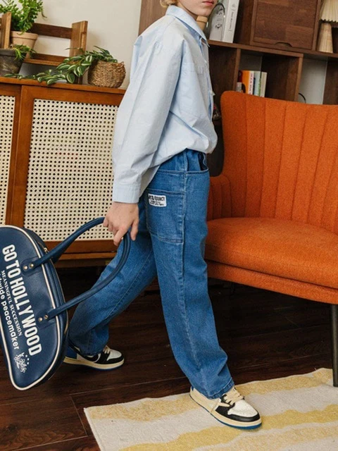 Two Pocket Denim Pants