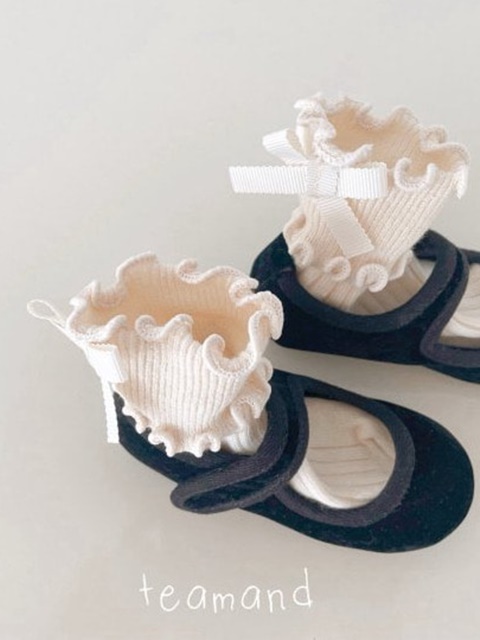 Two-line Ribbon Set (butter+brown)