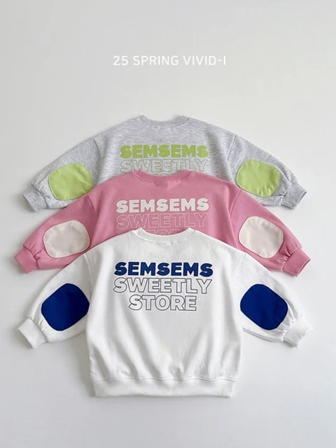 Color Patch Sweatshirts