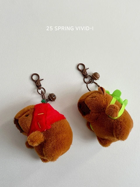 Capybara Keyring