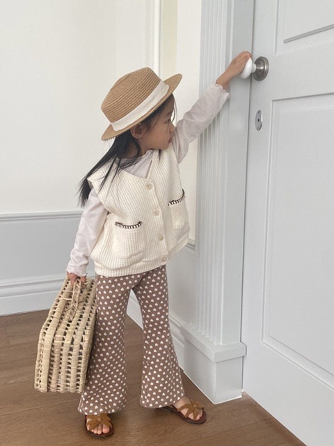 Heart Bootcut Pants