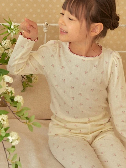 Flower Lounge Wear Set