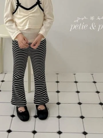 Stripe Bootscut Pants Stripe Bootscut Pants
